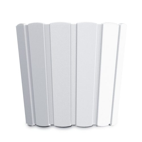Boardee Basic Bordázott Virágcserép Fehér 20 cm