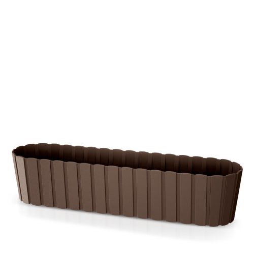 Boardee Case Hosszúkás Virágláda Barna 58 cm