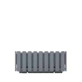 Boardee Fencycase Kerítéses Virágláda Kőszürke 38 cm