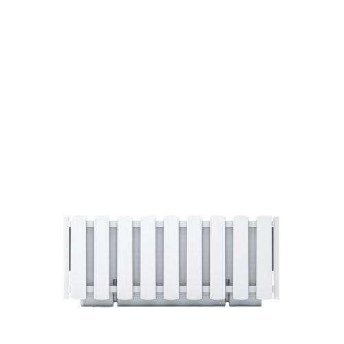 Boardee Fencycase Kerítéses Virágláda Fehér 38 cm