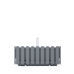 Boardee Fencycase Függeszthető Virágláda Kőszürke 38 cm