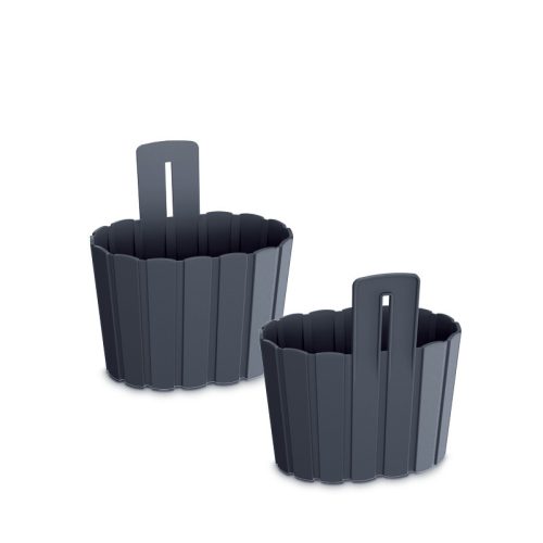 Boardee Wall Fali Virágtartó Antracit 194