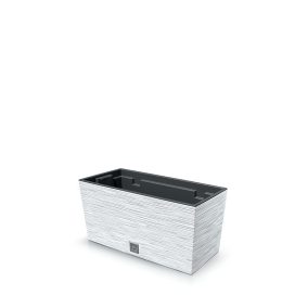 Furu Case Bordás Virágláda Fehér 39,5 cm