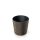 Furu Round Low ECO Fa Hatású Virágtartó - Kávébarna - 25 cm