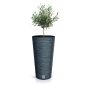 Furu Slim Skandináv Kék Kaspó 25 cm Bordázott