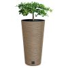 Furu Slim ECO Wood Magas Kaspó Kávébarna 30 cm