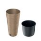 Furu Slim ECO Wood Magas Kaspó Kávébarna 30 cm