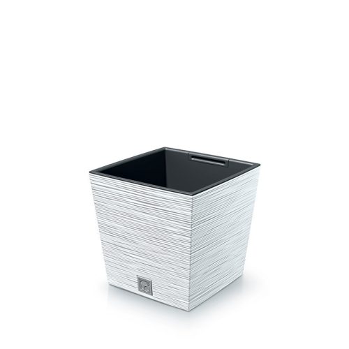 Furu Square Alacsony Négyzetes Virágtartó Fehér 29,5 cm