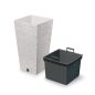 Furu Square ECO Wood Négyzetes Kaspó Kávébarna 26,5 cm