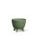 Furu Dizájn Virágtartó Földzöld 23,6 cm Bordázott