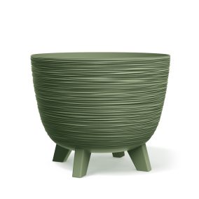 Furu Dizájner Virágtartó Földzöld 39,5 cm