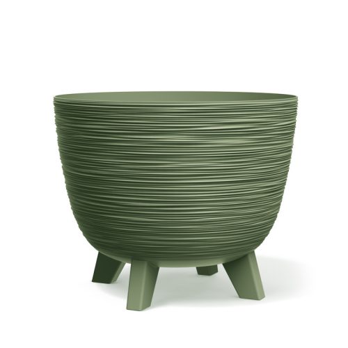 Furu Dizájner Virágtartó Földzöld 39,5 cm