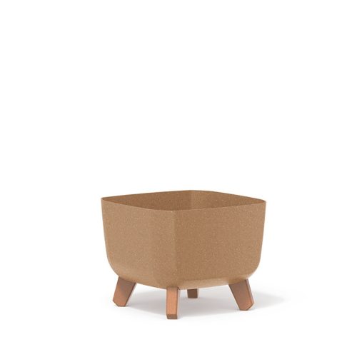 Gracia Square ECO Wood Virágtartó Natúr-Öko 24 cm