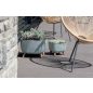 Gracia Square Beton Effect Kaspó Krémszínű 29 cm