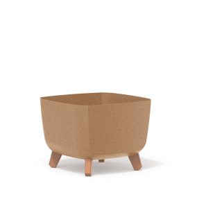 Gracia Square ECO Wood Virágtartó Natúr-Öko 29 cm
