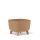 Gracia Square ECO Wood Virágtartó Natúr-Öko 29 cm