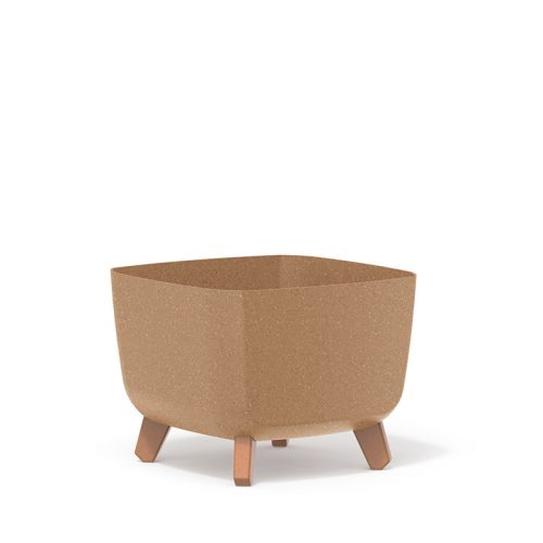 Gracia Square ECO Wood Virágtartó Natúr-Öko 29 cm
