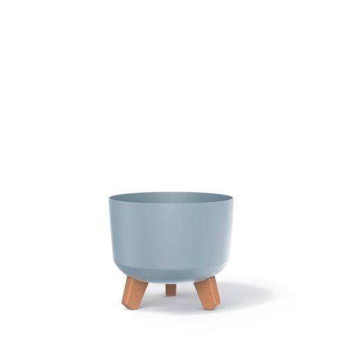 Gracia Dizájn Virágtartó Világosszürke Fa Lábakkal 20 cm