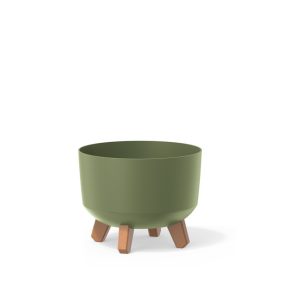 Gracia Dizájn Kaspó Földzöld 24 cm