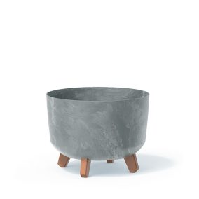 Gracia Beton Hatású Virágtartó Lábakon 29 cm