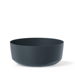 Gracia Standard Alacsony Kaspó Antracit 38 cm