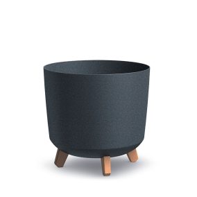 Gracia Tubus ECO Wood Környezetbarát Virágtartó Antracit