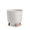 Gracia Tubus ECO Wood Környezetbarát Virágtartó Fehér