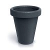 Origina Klasszikus Műanyag Virágcserép Antracit 39 cm
