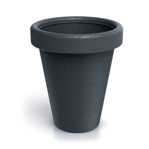 Origina Klasszikus Műanyag Virágcserép Antracit 39 cm