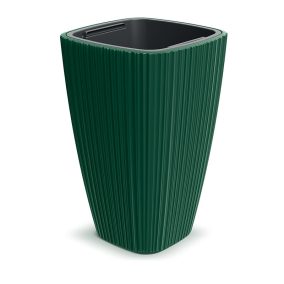 Oro Premium Bordázott Kaspó Fenyőzöld 39 cm