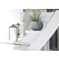 Bowl Beton Kaspó Fekete Bordázott 14,4 cm
