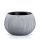 Bowl Beton Kaspó Bordázott Szürke 29 cm