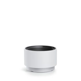 Heos Design Virágtartó Fehér 30 cm Kivehető Betéttel