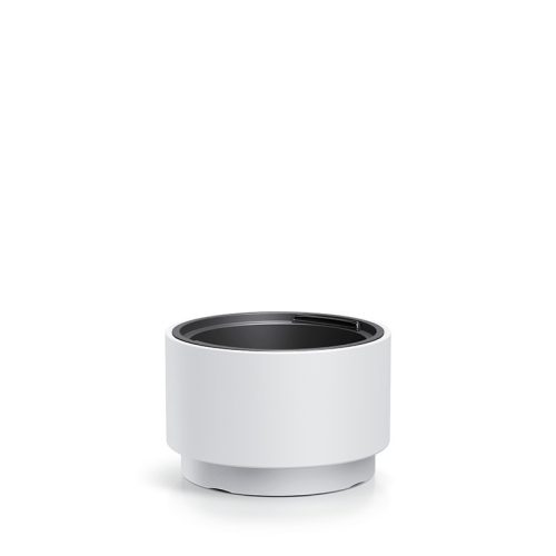 Heos Design Virágtartó Fehér 30 cm Kivehető Betéttel