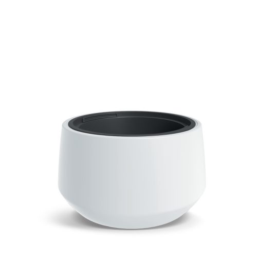Heos Fehér Kerek Virágtartó 35 cm
