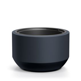 Prosperplast Heos Műanyag Virágcserép Antracit 39 cm