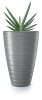 Maze Kőhatású Műanyag Virágtartó Szürke 37,5 cm
