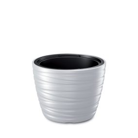 Maze Hullám Mintás Kaspó Fehér 37,5 cm