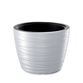 Maze Hullám Mintás Kaspó Fehér 47,5 cm