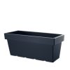 Lofly Case Antracit Műanyag Virágláda 79 cm