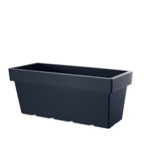 Lofly Case Antracit Műanyag Virágláda 79 cm