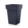 Lofly Square Antracit Kaspó 23 cm
