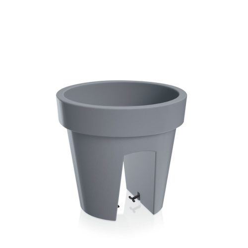 Lofly Korlát Virágtartó 24,5 cm Kőszürke