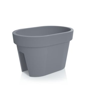 Lofly Railing Erkélyláda Kőszürke 40 cm