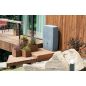 Madera Case ECO Fa Virágtartó Láda Kávébarna Osztott 770
