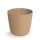 Milly Round ECO Fa Kaspó Natúr Bordázott 10,9 cm csomag