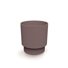 Milly Round Bordó Bordázott Kaspó 12,8 cm