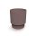 Milly Round Bordó Bordázott Design Virágtartó 14,6 cm