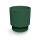 Milly Round Bordázott Kaspó Fenyőzöld 16,8 cm