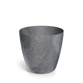 Mate Beton Effect Kaspó Antracit 34 cm